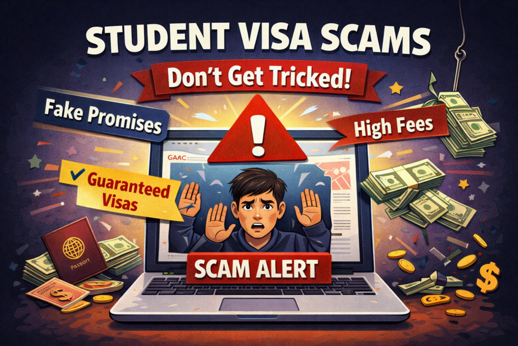 Visa application scams that students should be careful about Common ...